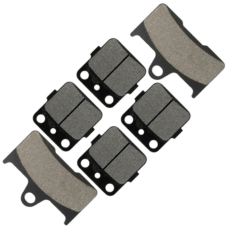 Front and Rear Brake Pads for Yamaha Grizzly 660 YFM660F 2002 2003 2004-2008