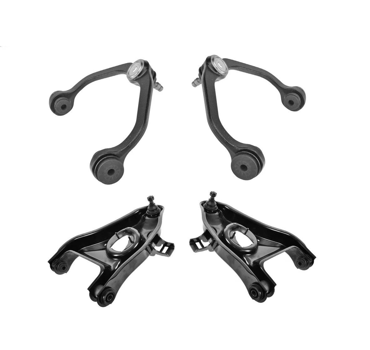 Front Upper Lower Control Arm Ball Joint Kit Set 4pc for Ranger B2300 B3000 2WD
