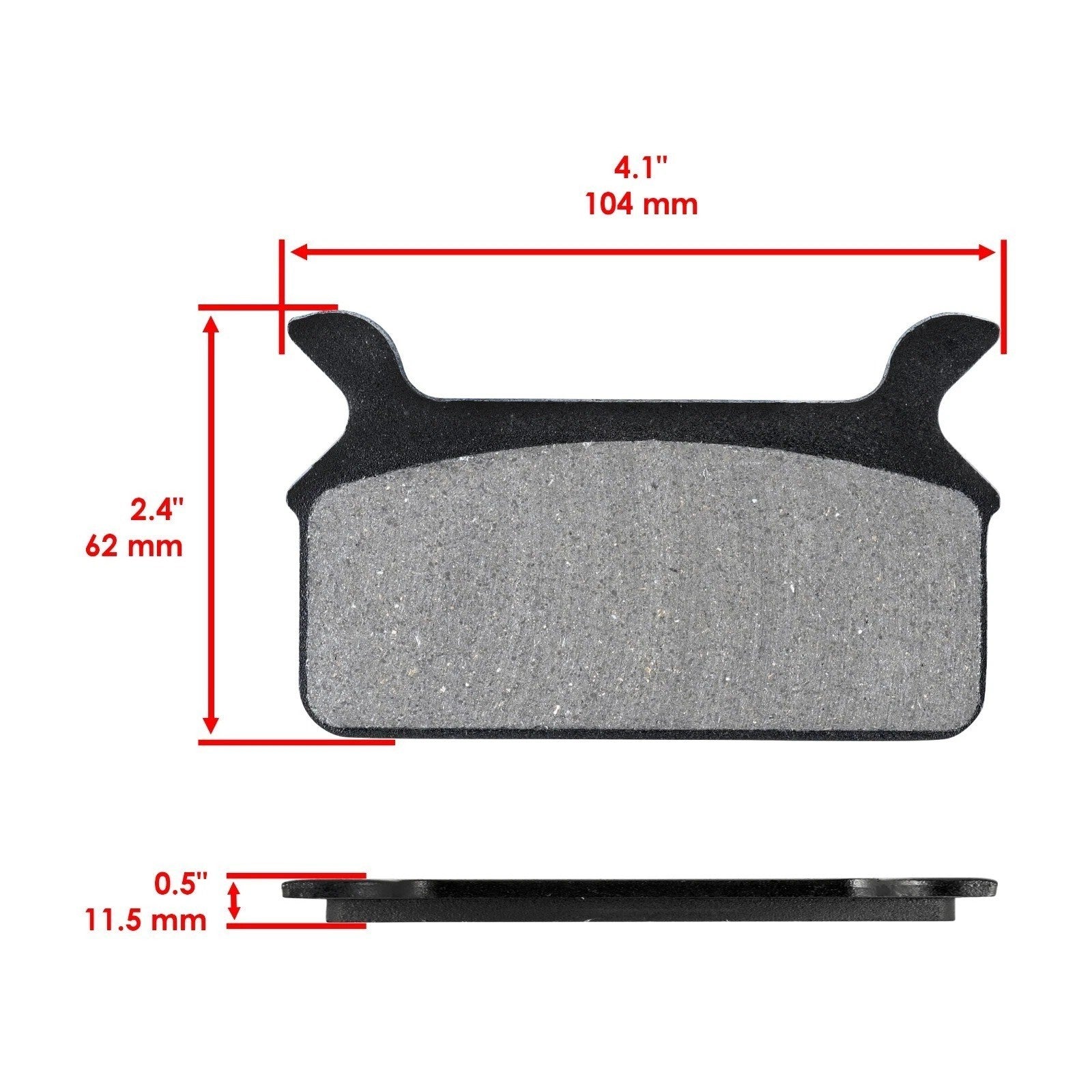 for Harley Davidson FLHR Road King 1340 1994 1995-1998 Front & Rear Brake Pads