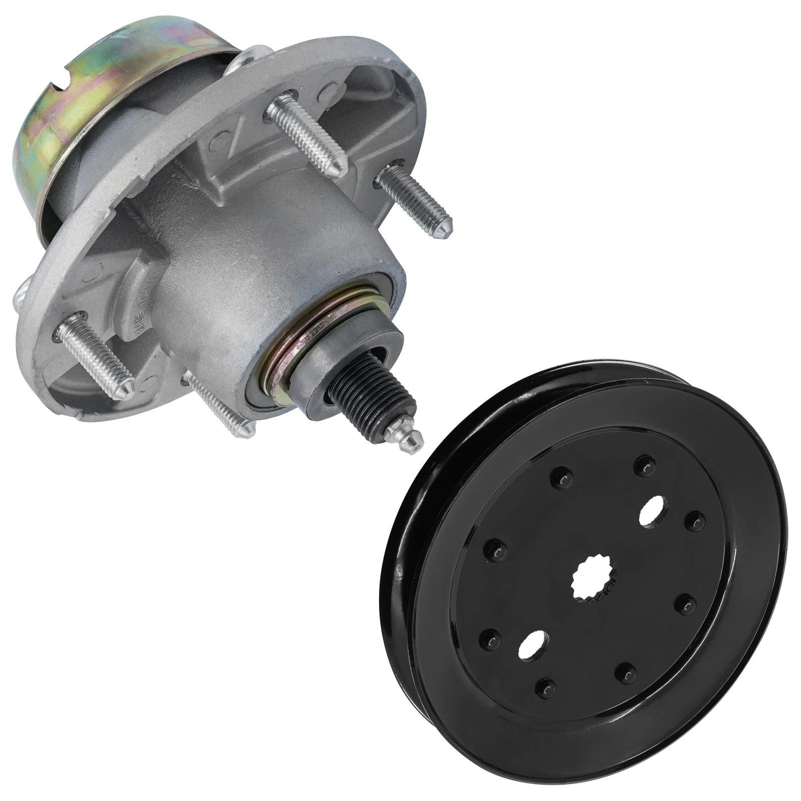 Blade Spindle Assy w/Pulley for John Deere X465 X475 X485 X495 X500 X575 54"62"