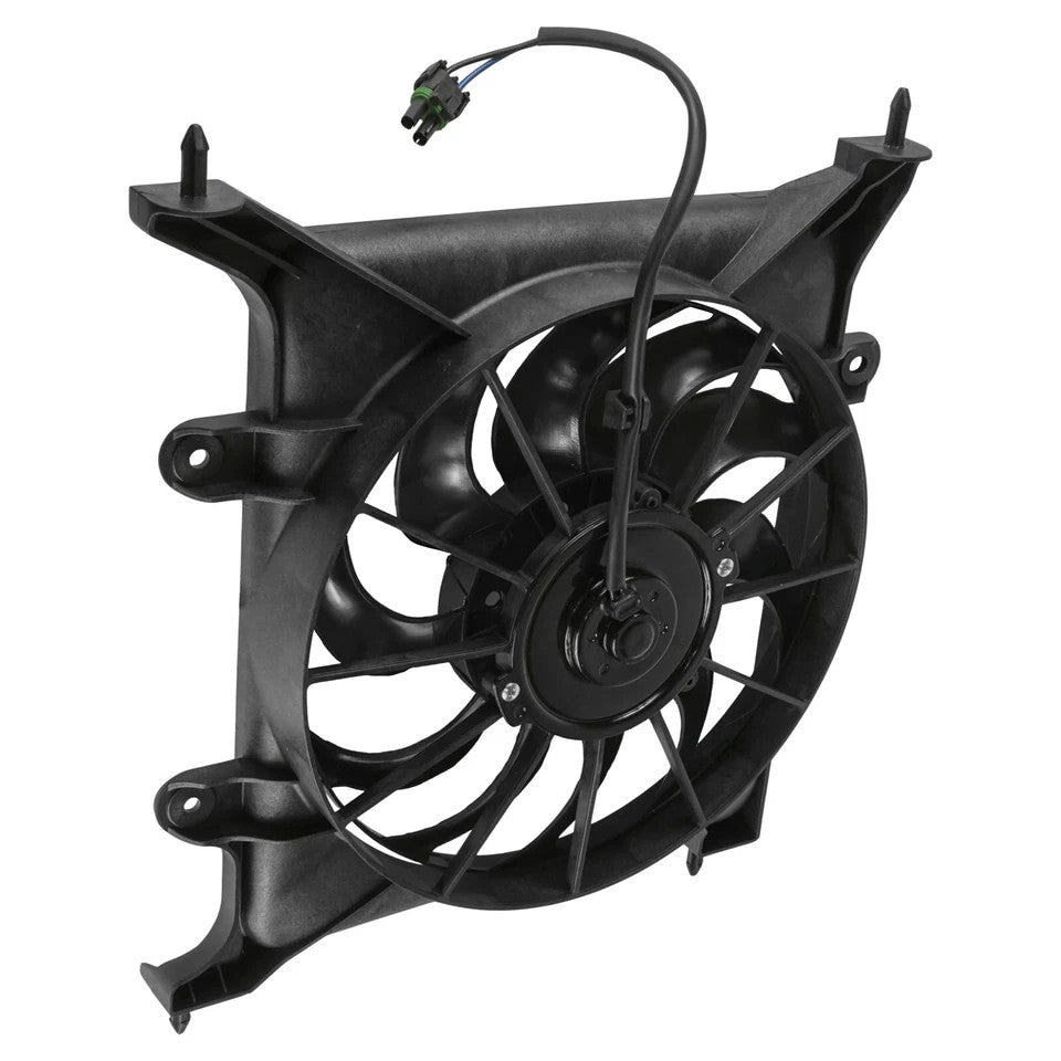 Caltric Radiator Fan With Shroud Assembly For Polaris Ranger 500 2017-2022