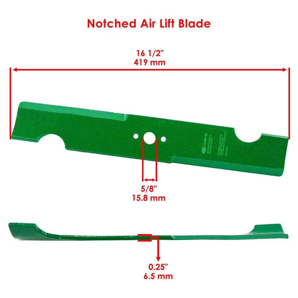 44" Deck Blade for Gravely PM144Z ZT1944 ZT2044 992065 992310 Pro-Turn High Lift