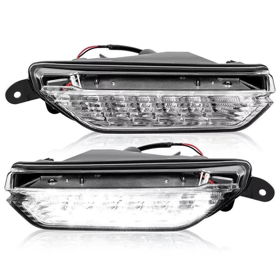 LED Fog Lights Lamps Driver & Passenger Side For Infiniti QX50 2016 2017 LH+RH
