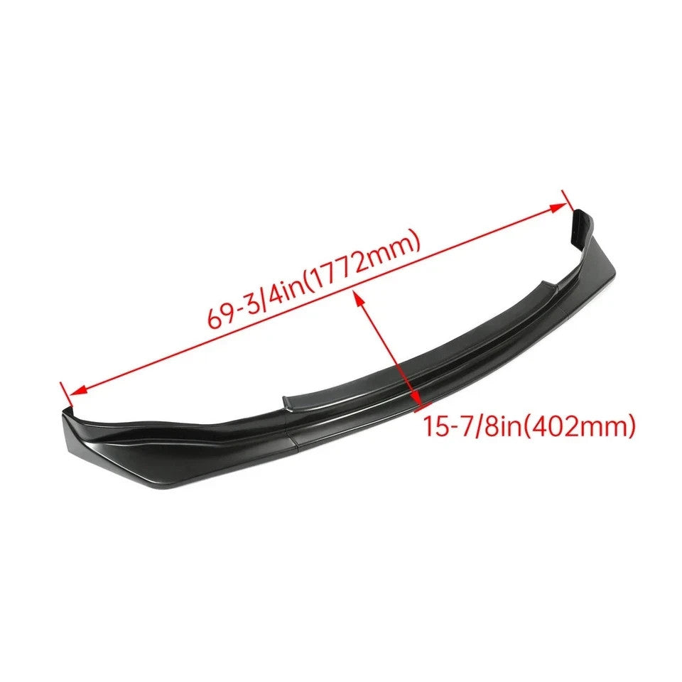 For 03 04 05 Nissan 350z Z33 JDM Style PP Front Bumper Lip Kit NS N Urethane