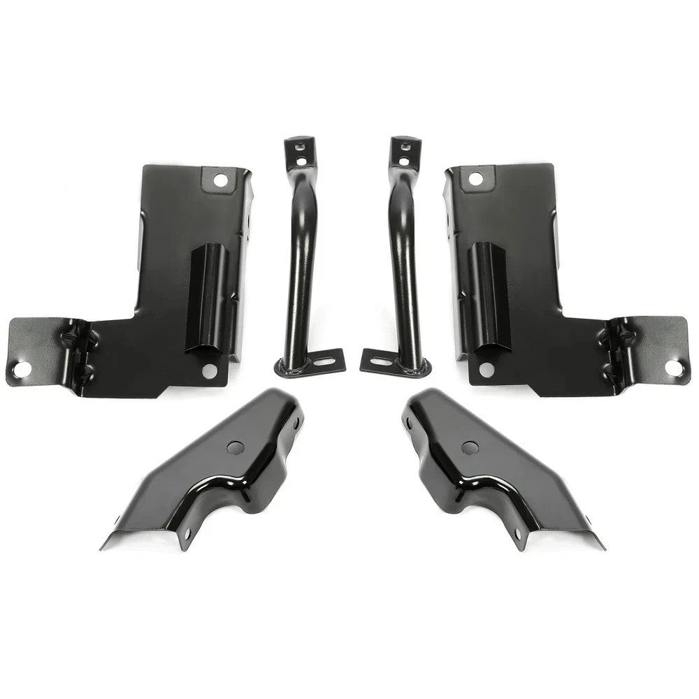 Bumper Bracket Set of 6 Front LH & RH For 2003-06 Chevrolet Silverado 1500 2500