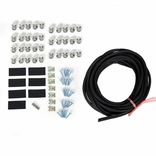 4PCS Fender Flares Pocket Rivet Bolt Style For Dodge Ram 1500 Black 2009-2023