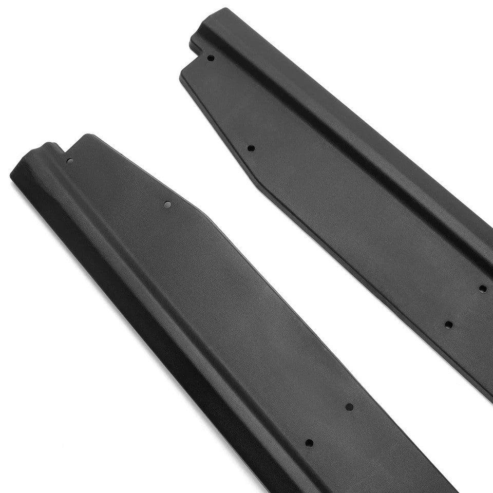 NEW Side Skirt Extension Splitter W/ Winglet GT500 Style For 15-23 Ford Mustang