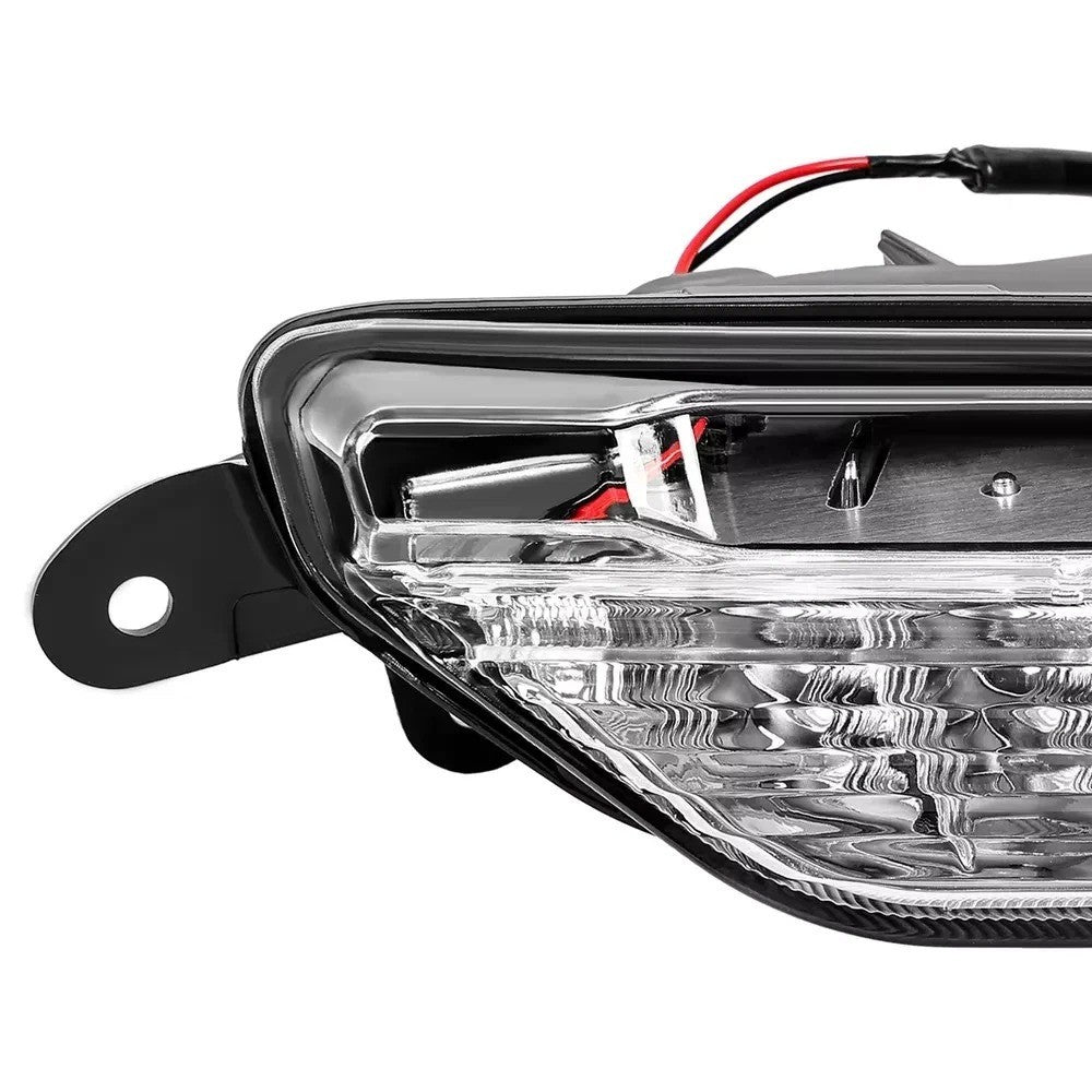 HECASA Clear LED Front Right side Fog DRL Light For Infiniti QX50 2016-2017
