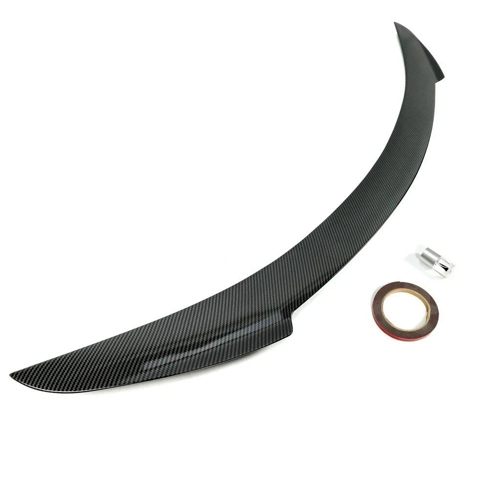 HECASA Rear Trunk Spoiler Wing For 12-21 Tesla Model S Carbon Fiber Printing