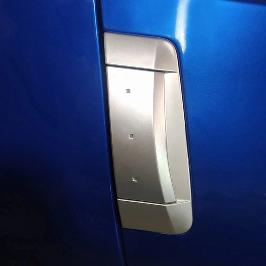 For 2003-2009 Nissan 350Z Left+Right Outside Exterior Door Handle Painted Silver