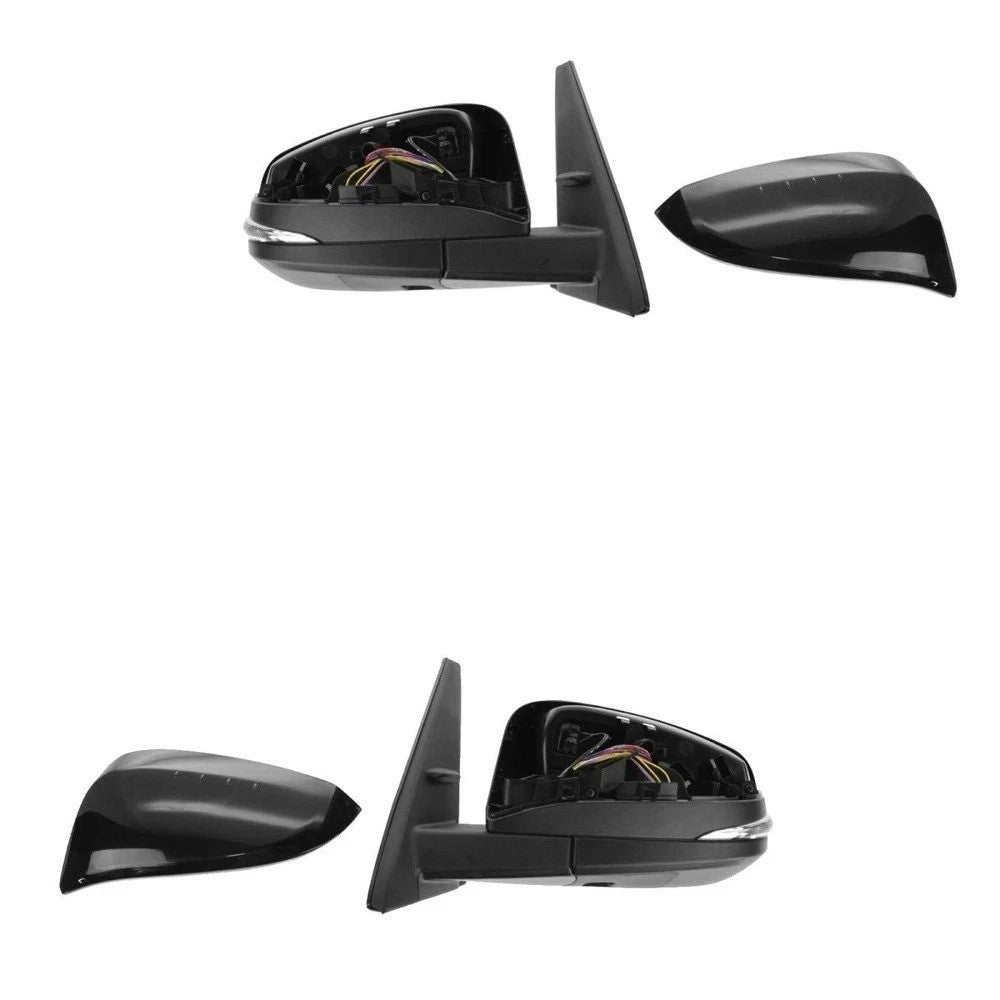 Mirror Power Heated Signal Puddle Light LH RH Pair Set for 14-18 4Runner