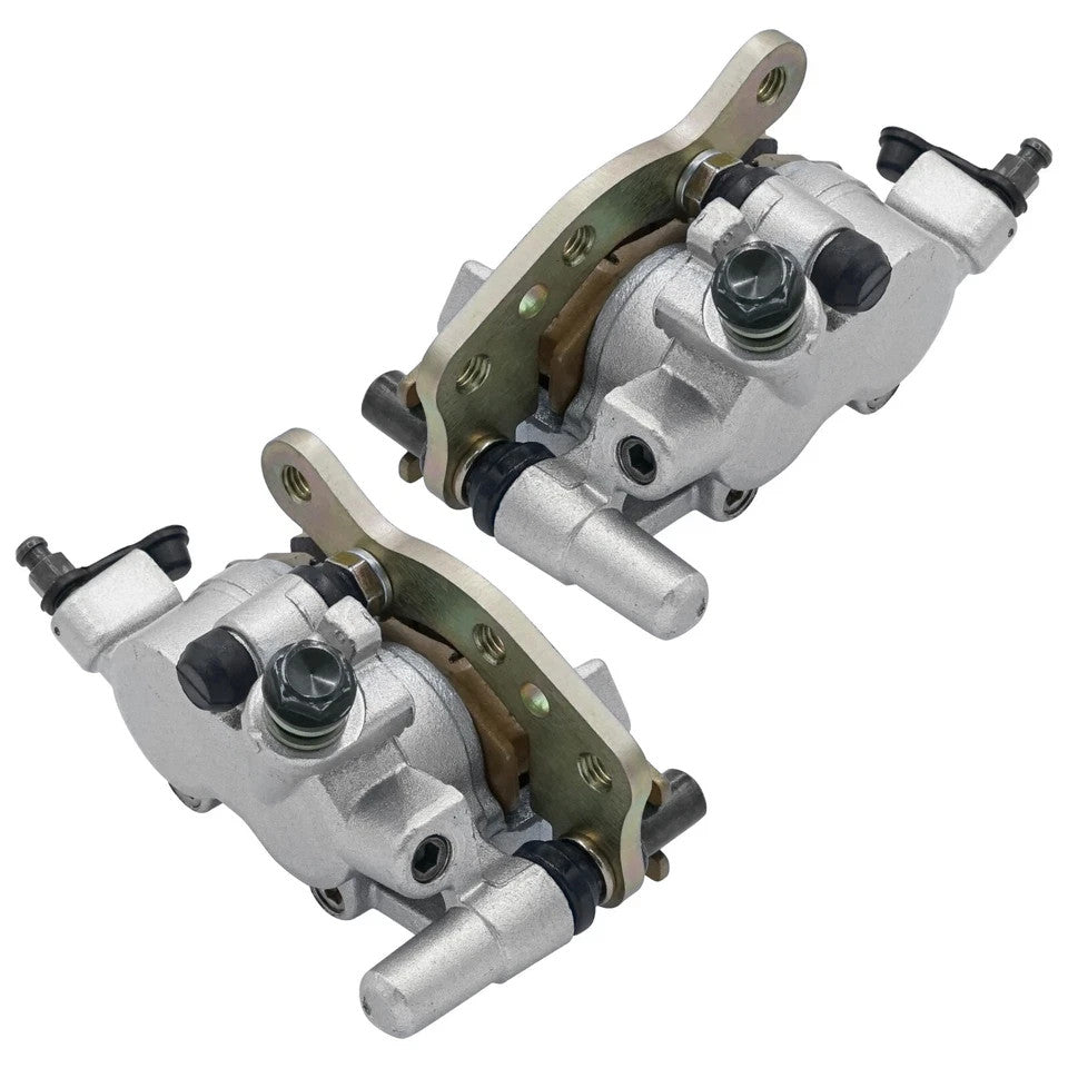 For Kawasaki Bayou 300 KLF300C 4X4 1989-05 Front LH and RH Brake Caliper W/Pads