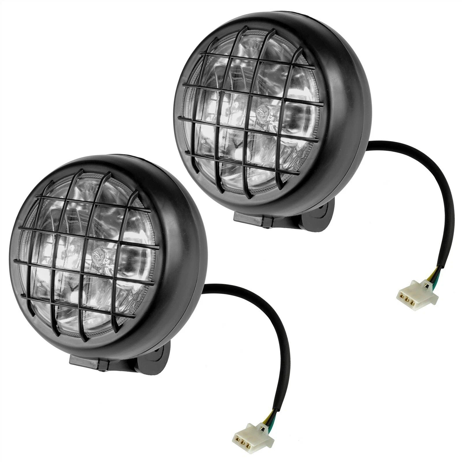 Headlight Set Complete Left and Right For Yamaha Warrior 350 YFM350 1996-1999