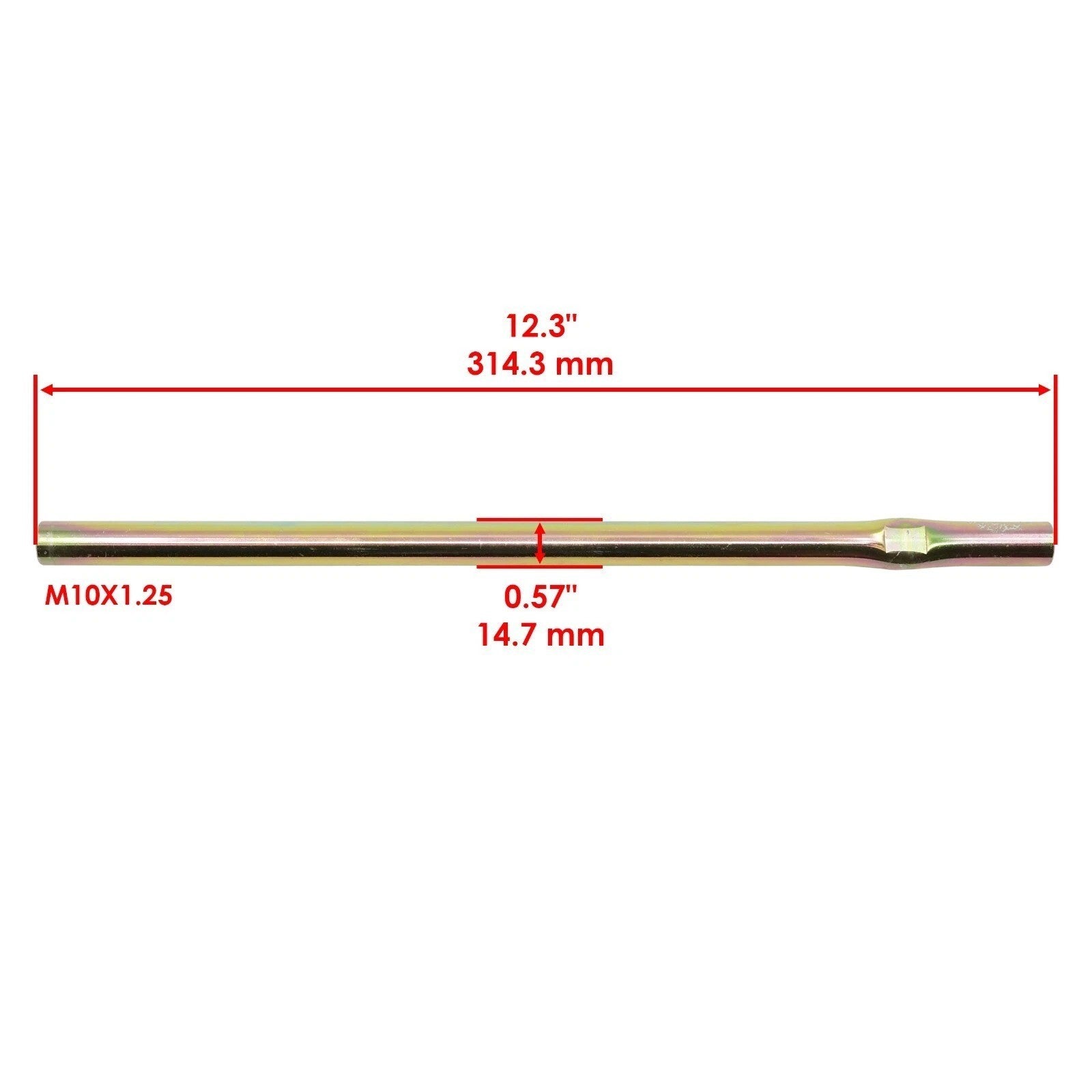 2 Tie Rod Sets for Suzuki LT-A500F Vinson 4WD 2002-2003