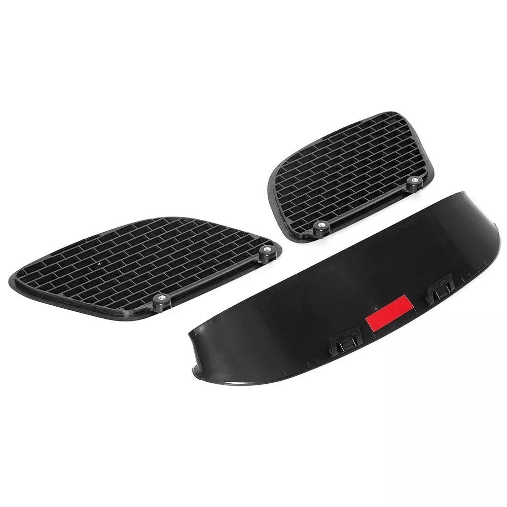 Fit For 2015-2018 Dodge Challenger SRT Hellcat Front Hood Bezel Scoop Grille Set