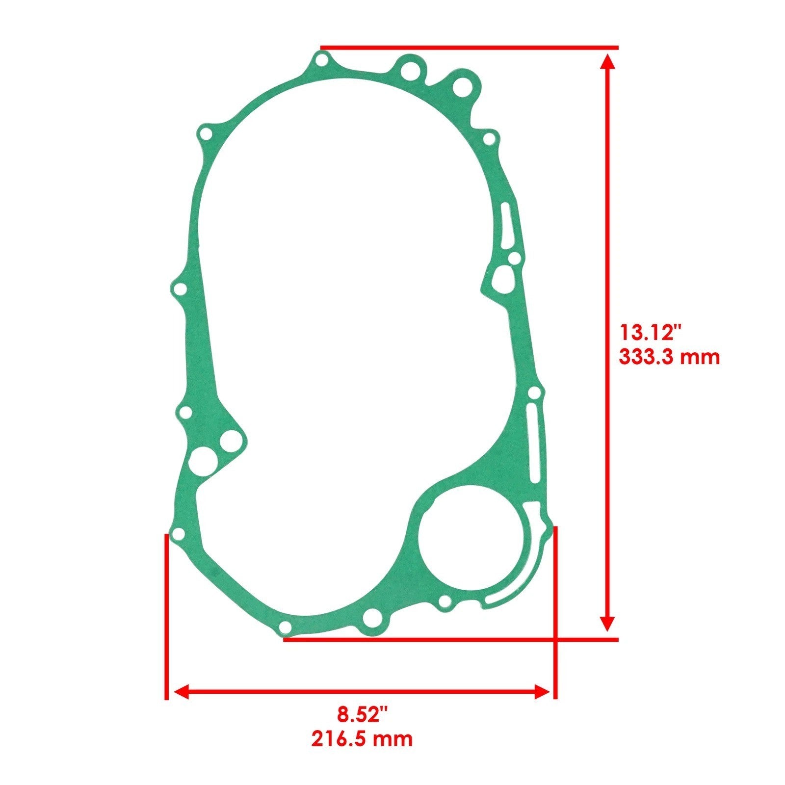 Clutch Cover Gasket for Yamaha XV700 Virago 700 1984 1985 1986 1987