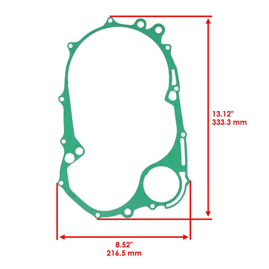 Clutch Cover Gasket for Yamaha XV700 Virago 700 1984 1985 1986 1987