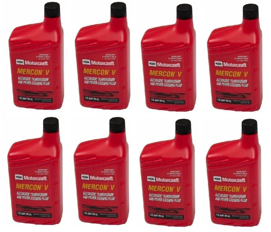 Motorcraft Mercon V ATF Transmission Fluid XT5QMC Case 8 Quarts Ford Vehicles