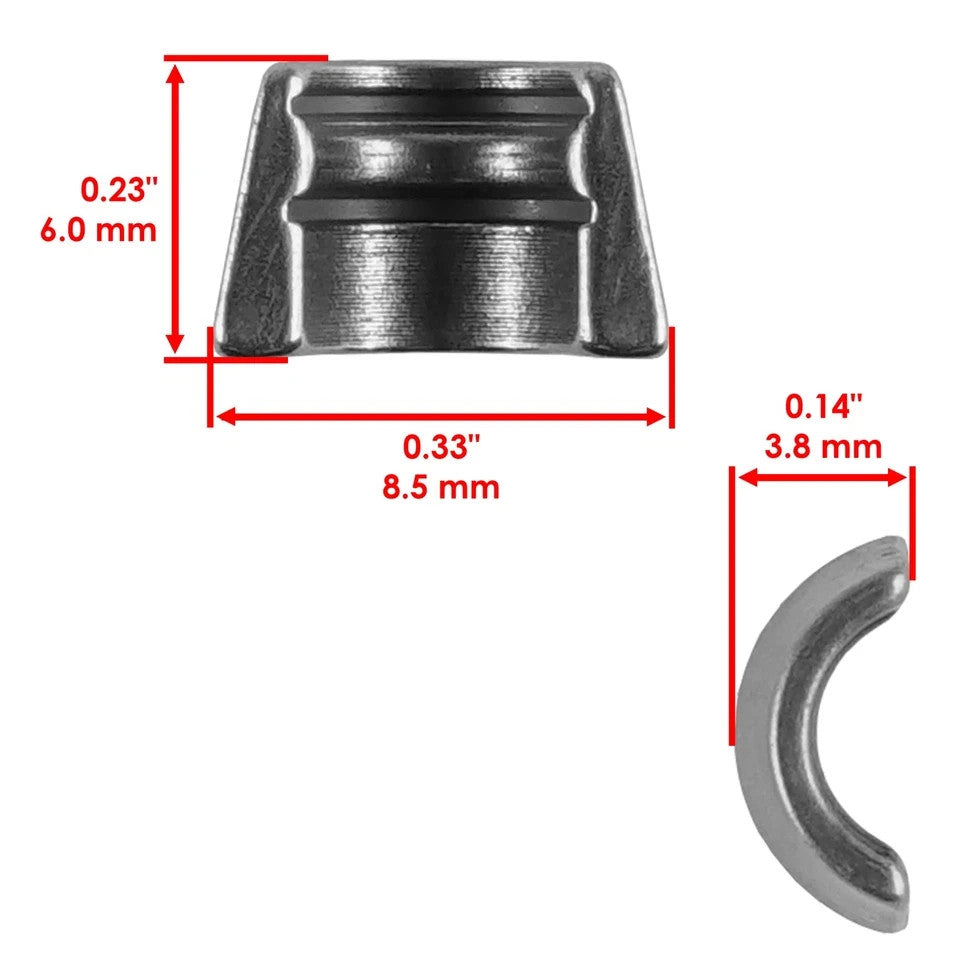 Cylinder Head Intake Exhaust Valve Kit for Seadoo Rxt 215 230 255 260 2008-2019