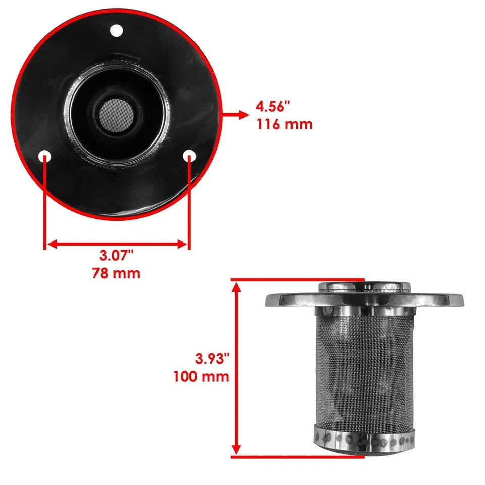 Spark Arrestor For Honda Foreman Ruicon 500 TRX500FA FGA 4x4 S 2001-2004