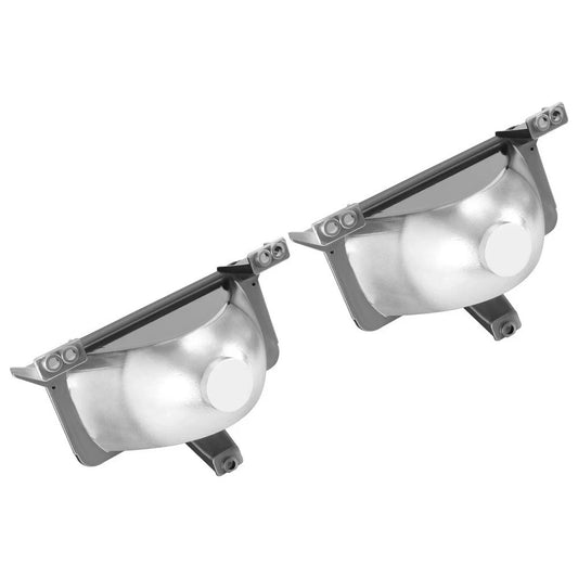 HECASA For Chevrolet GMC Pickup Truck 83-88 Smoked Turn Signal Lights Park Lamps