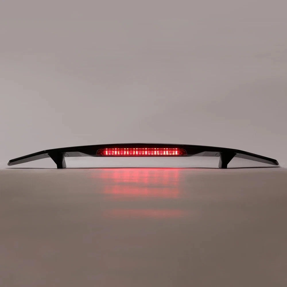 Rear Trunk Spoiler Lip W/led light For 2016-2021 Honda Civic IS LX Typer-R Style
