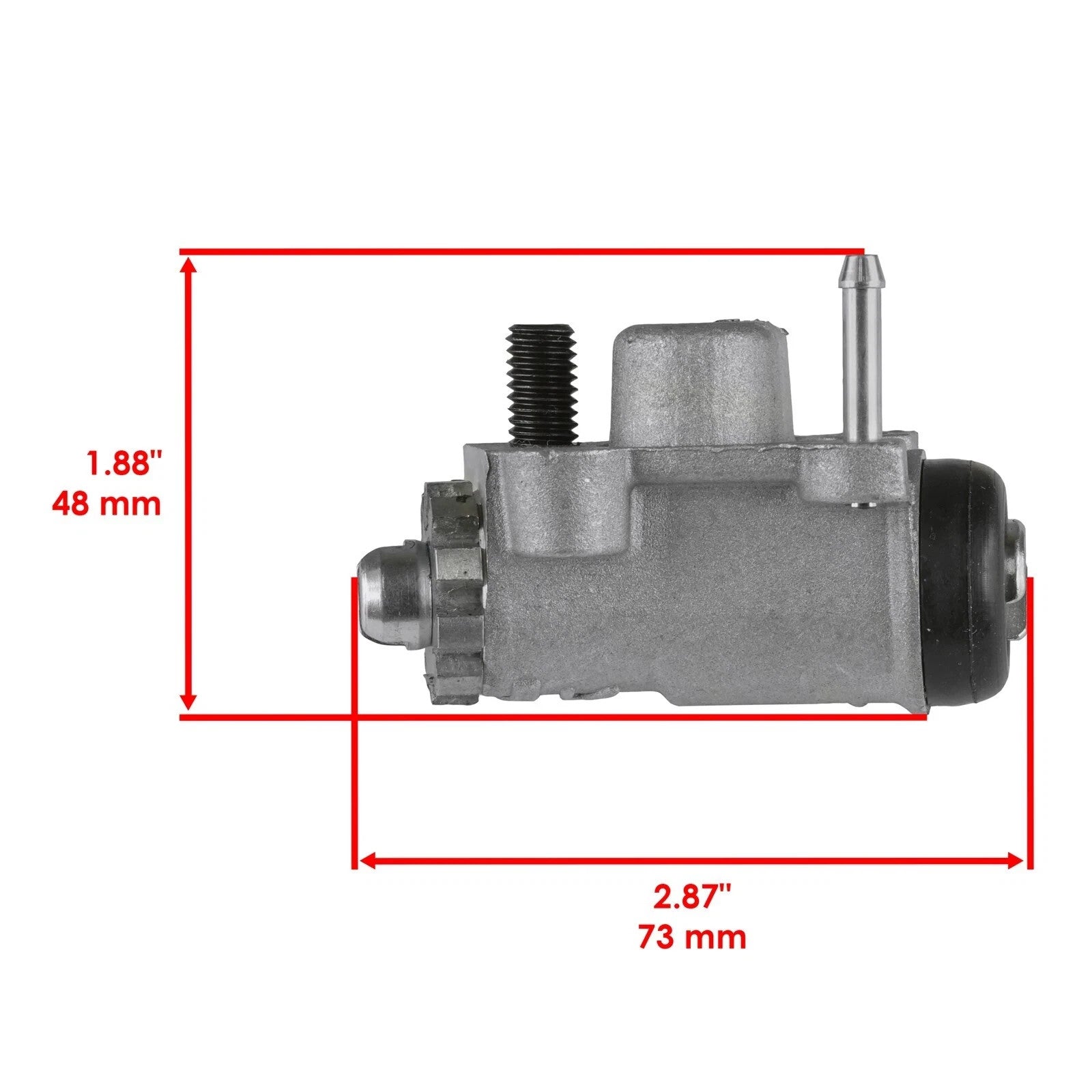 Front L/R Brake Cylinder & Shoe For Honda Fourtrax 300 TRX300FW 4x4 1988-2000