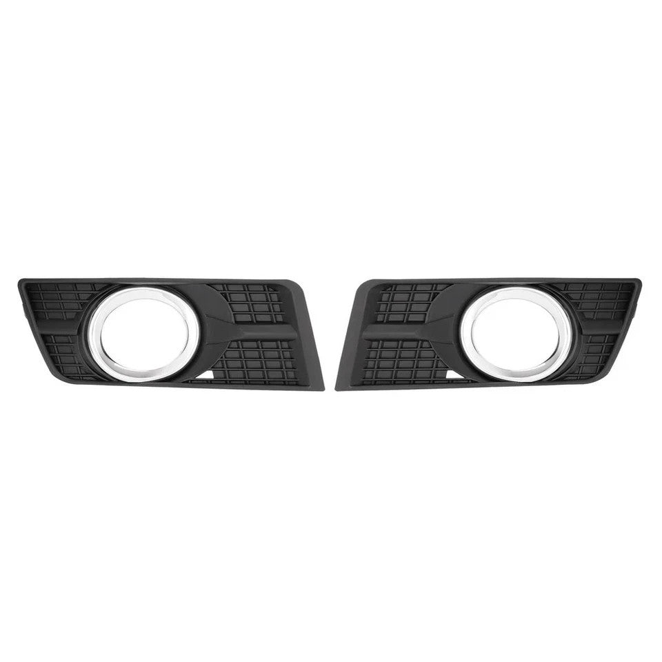 HECASA Fog Light Cover Bezel Chrome For Cadillac SRX 2010-2016 Left&Right Side