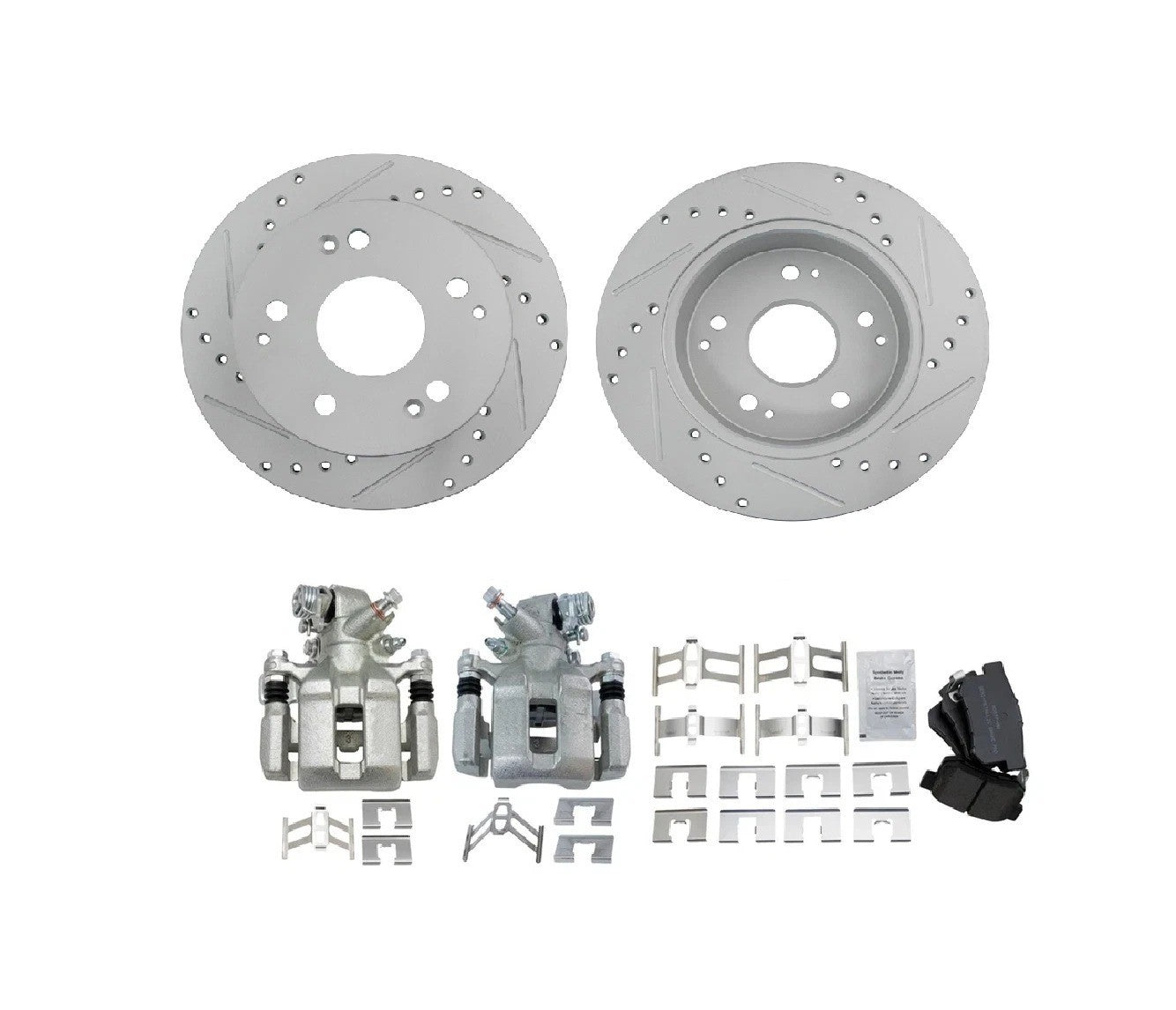 Rear Brake Pad & Rotor Kit Fits 2002-2006 Acura RSX