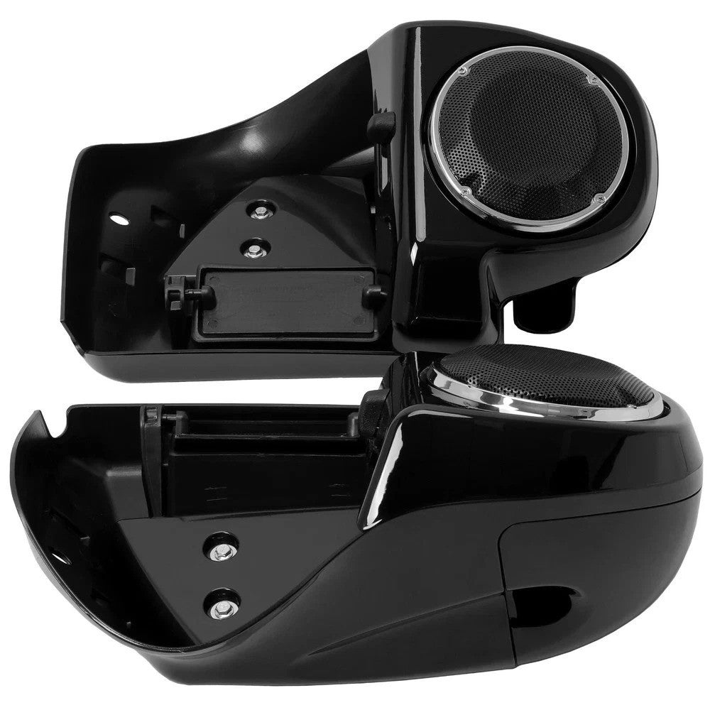 Lower Vented Fairing 6.5" Speaker Box Pod For Harley Road King Glide 14-2024 22