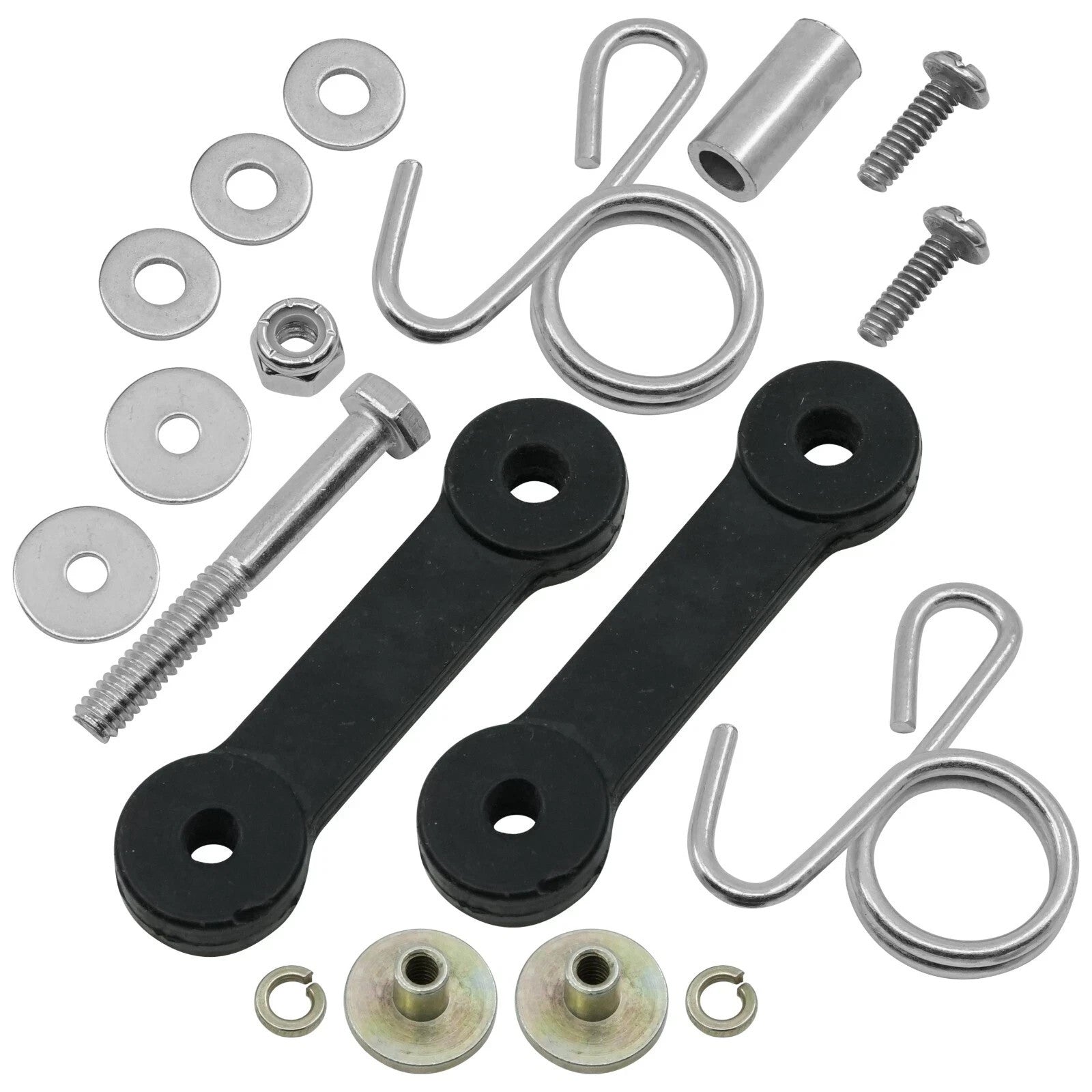 Caltric Grass Chute Latch & Hook Hardware Kit for Husqvarna 597000601 160793