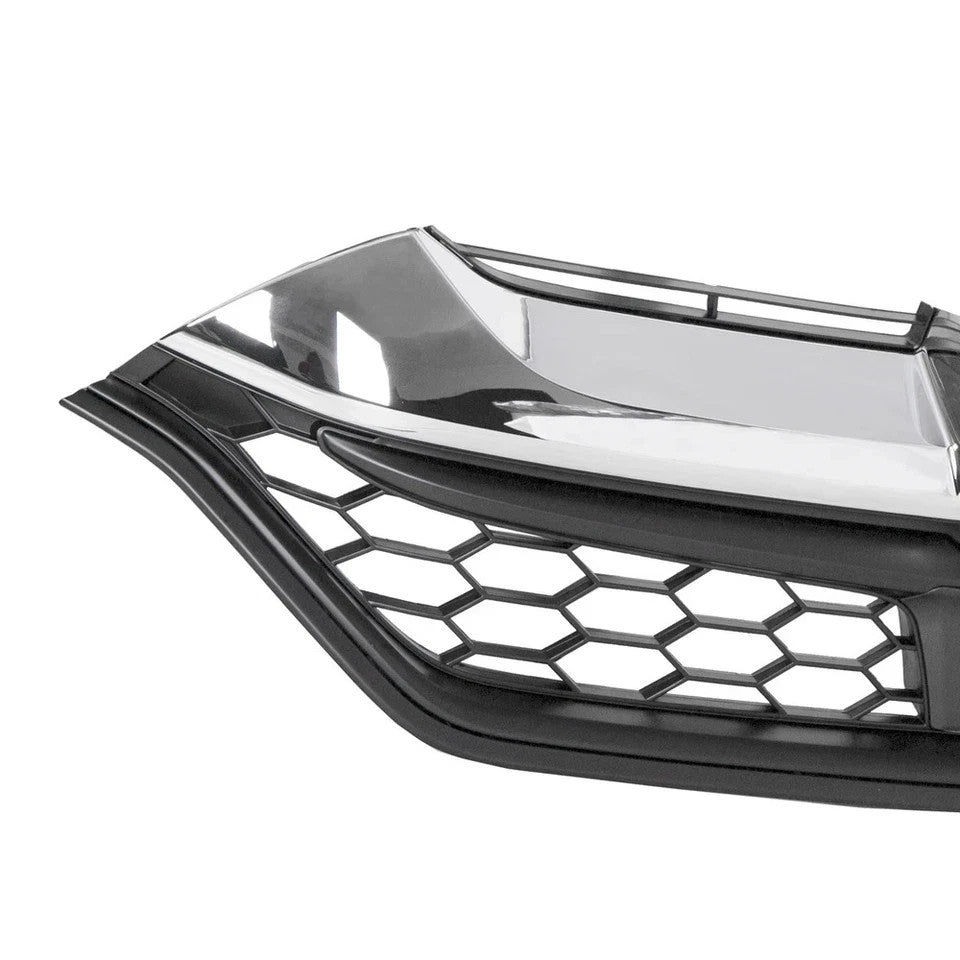 HECASA Fits Honda CRV CR-V 2017 2018 2019  Front Bumper Upper Grille