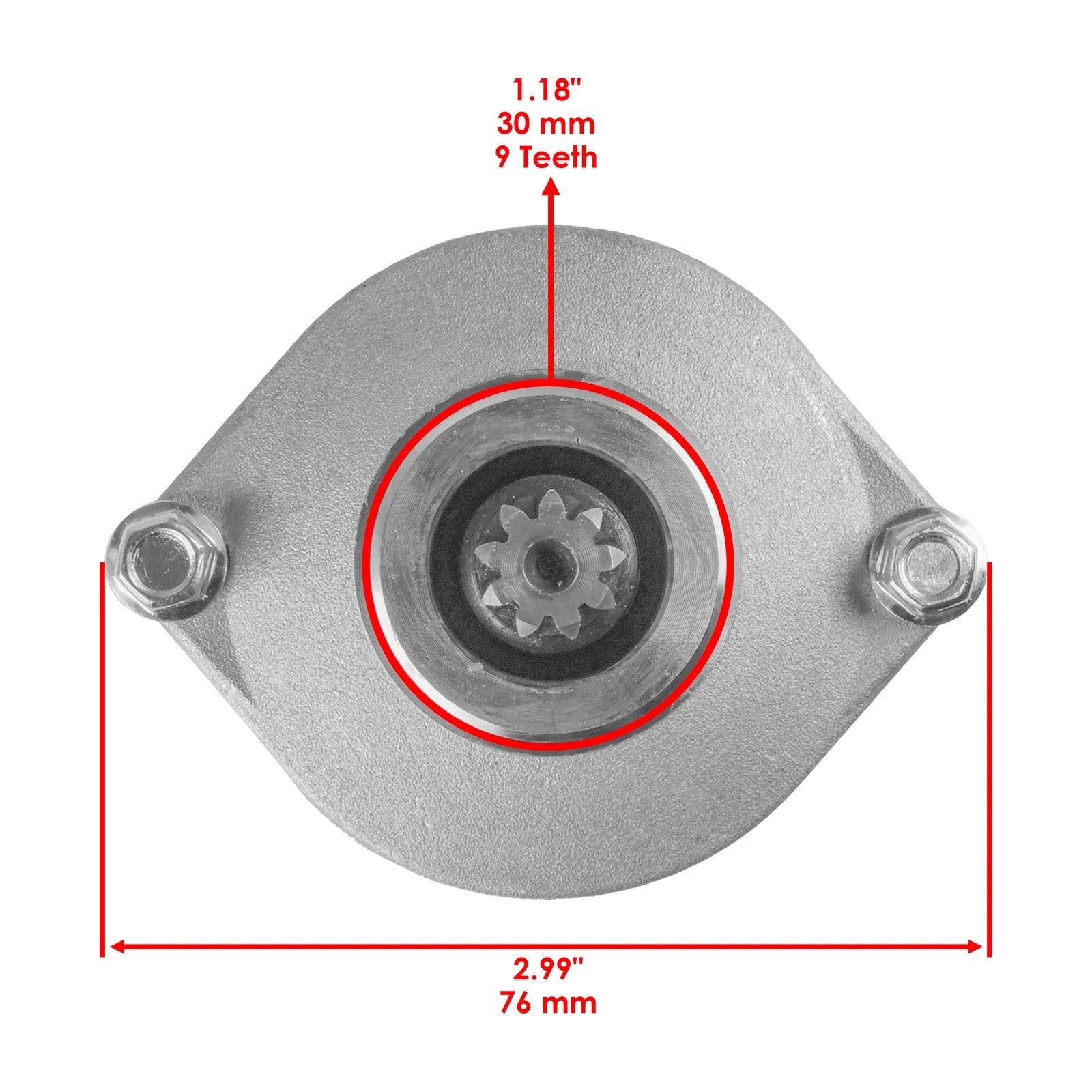 Starter Motor for Kawasaki KFX450R KSF450-B ATV 21163-0033 2008 2009 2010-2014