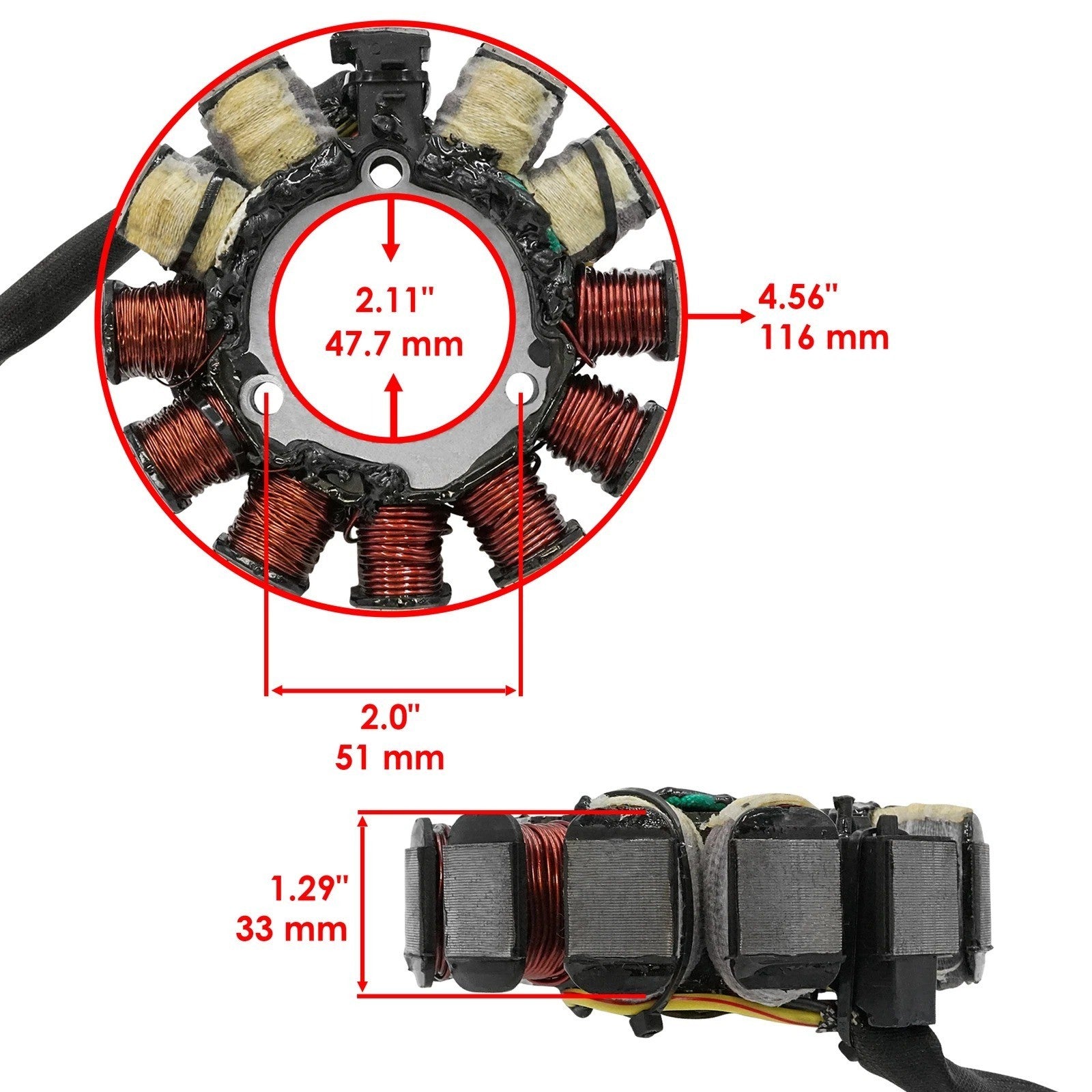Stator For Arctic Cat F1000 Sno Pro LXR EFI 2007-2009/F8 Sno Pro LXR EFI 07-2011