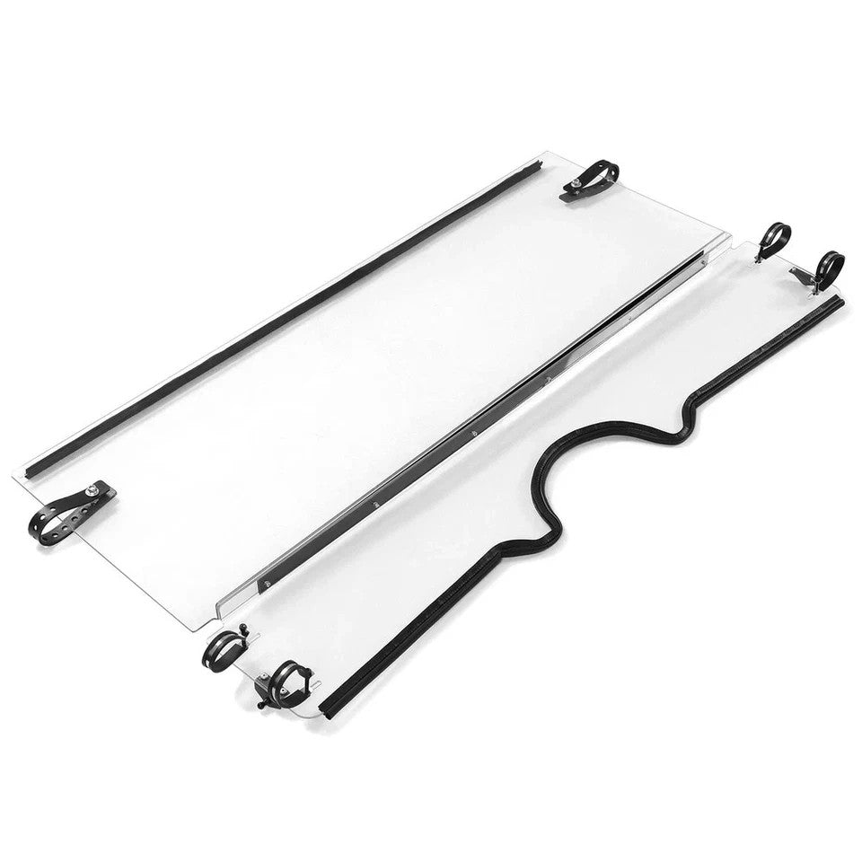 HECASA 1/4" Front Folding Windshield For Yamaha Rhino 450 / 660 / 700 UTV 04-13