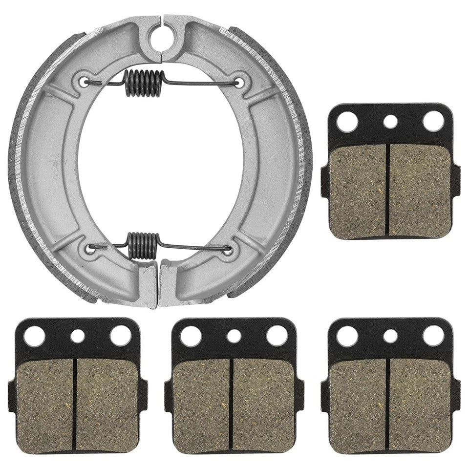 for Yamaha Grizzly 600 YFM600 1998 1999 2000 2001 Front Rear Brake Pads Shoes