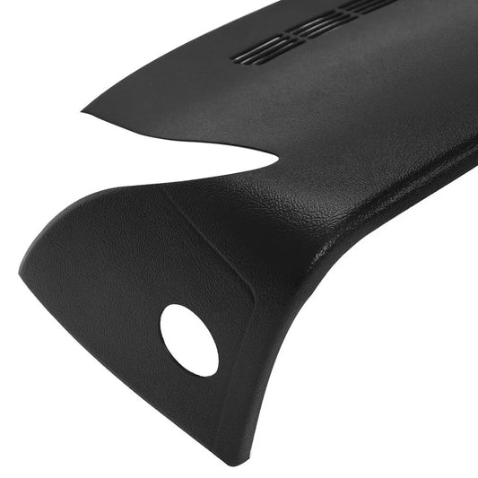 Black Molded Dash Cover Cap Board Overlay For 1999-06 03 Chevy Silverado Sierra