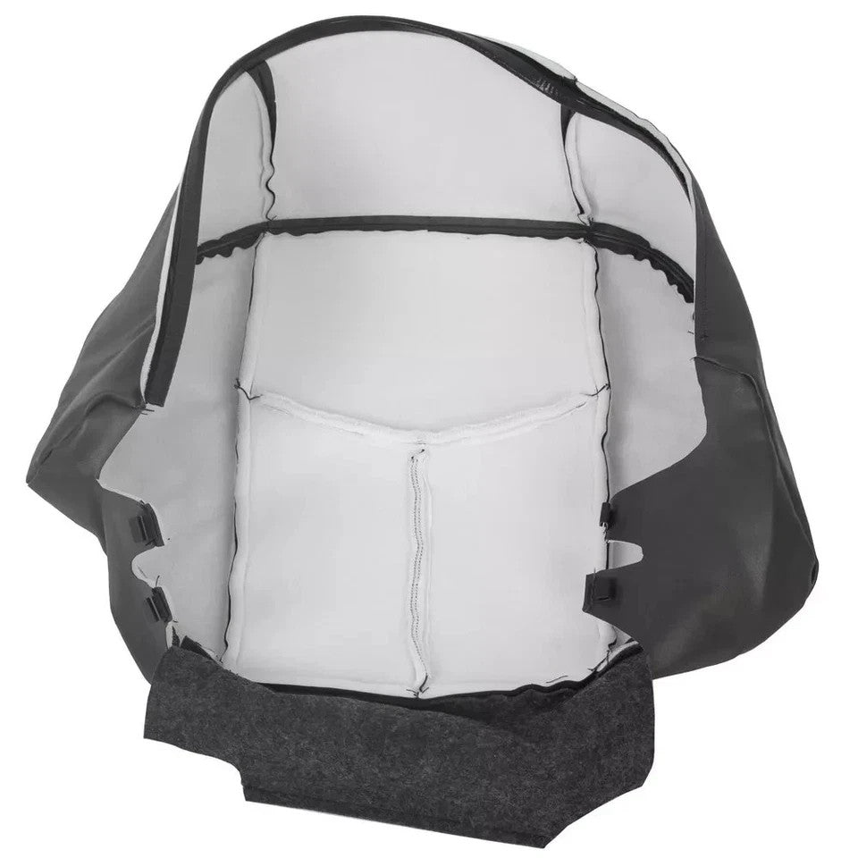 For 2003-2007 Chevy Silverado 1500 2500 HD Driver Bottom Seat Cover Dark Gray
