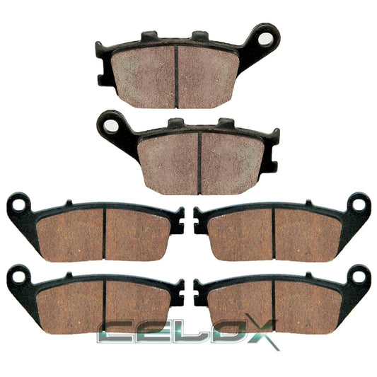 Front Rear Brake Pads for Honda VT1300CS Sabre 2010 2011 2012 2013-2016