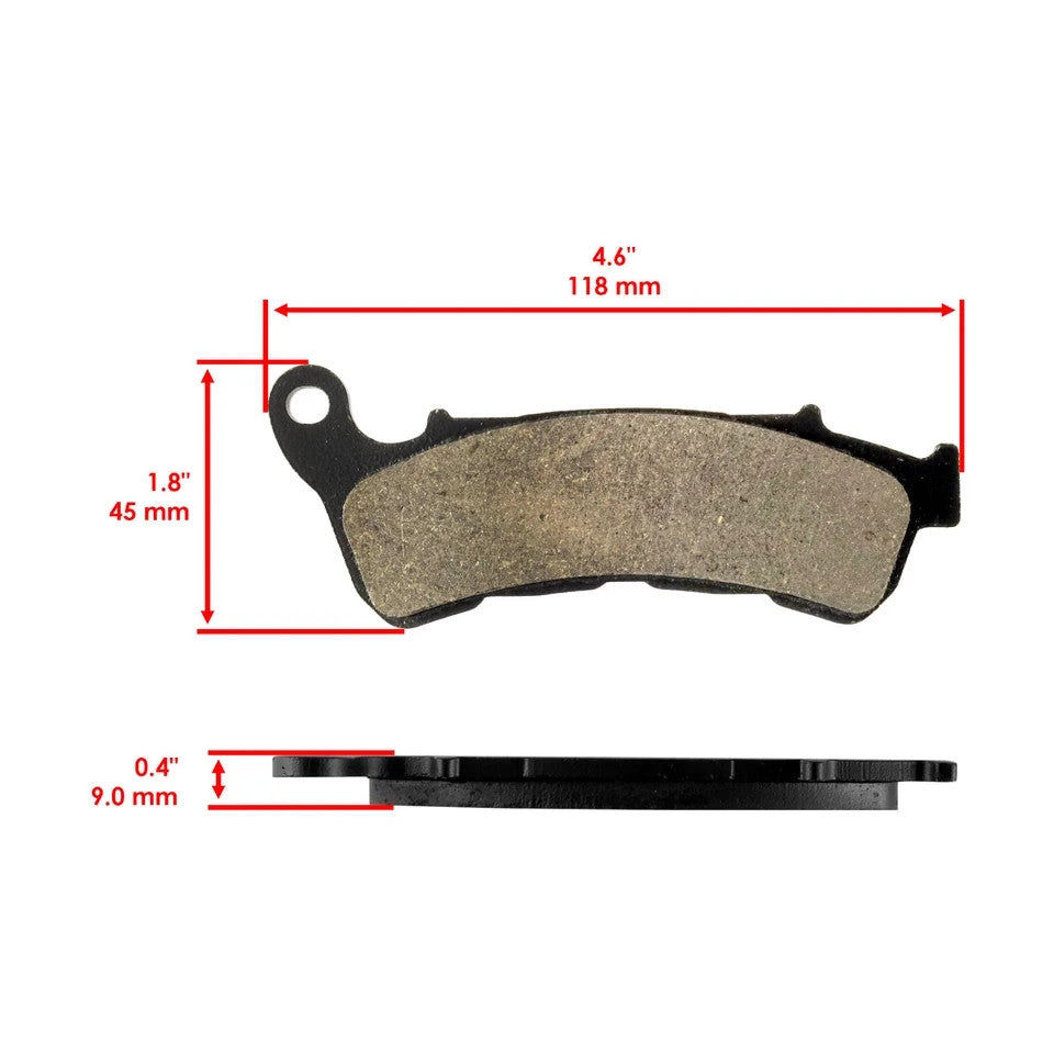 Front & Rear Brake Pads for Honda Xl1000V Varadero 1000 1999-2006