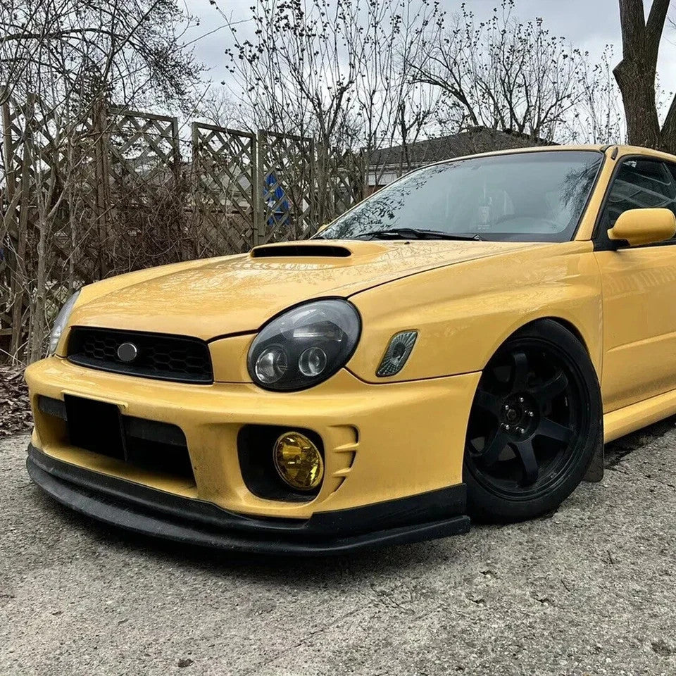 HECASA Yellow Lens Glass Fog Light Set Fit For 2002-2003 Subaru Impreza RS / WRX