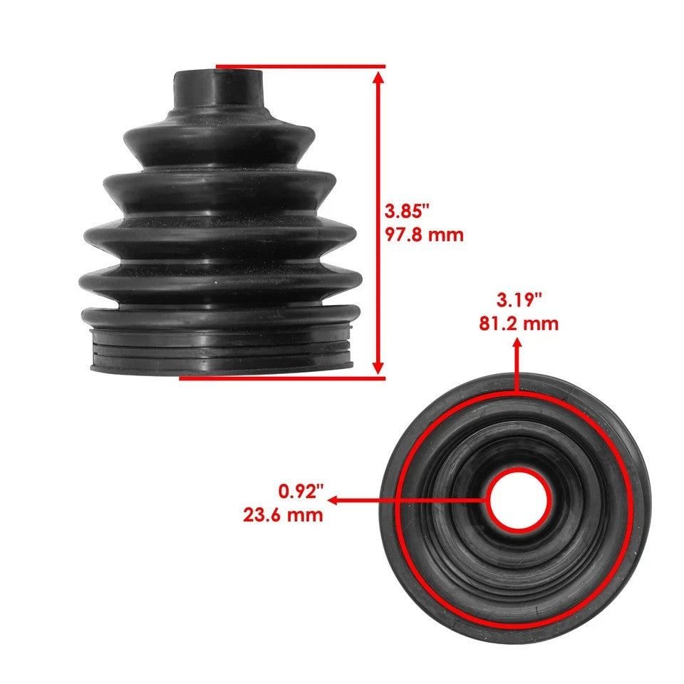 Rear CV Axle Boot For Honda Pioneer 1000-5 SXS1000M5 2016-2021 Outer