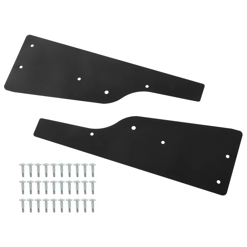 Matte For 05-13 Corvette C6 Base ZR1 Style Side Skirts Rocker Panel Mud Flaps