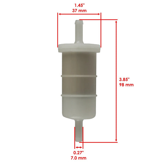 2X Fuel Filter For Honda VF1000F Interceptor / VF1100S V65 Sabre 1984-1985