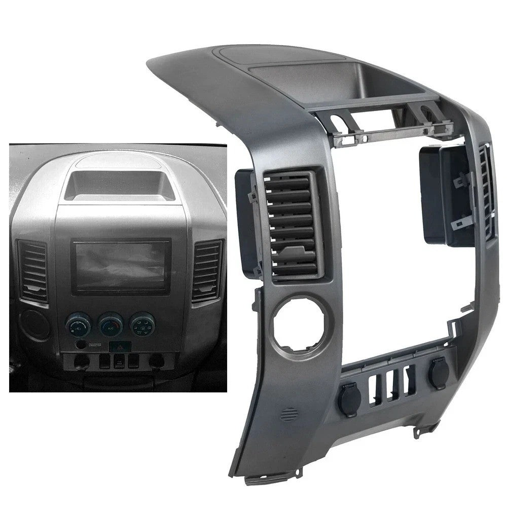 Center Dash Radio Bezel Instrument Panel For Nissan Titan Armada 2004-2006 ABS