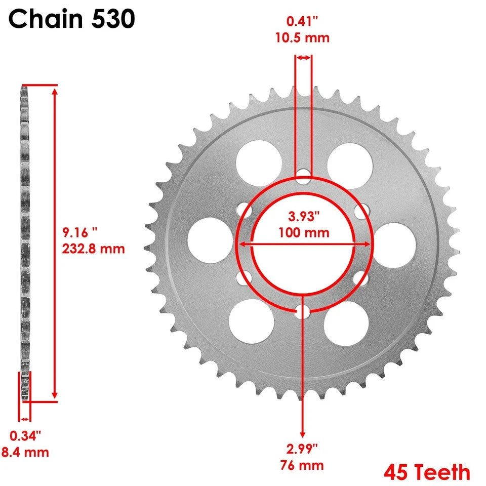 Celox Drive Chain & Sprockets for Suzuki GSF1200 GSF1200S Bandit 1200 95-05