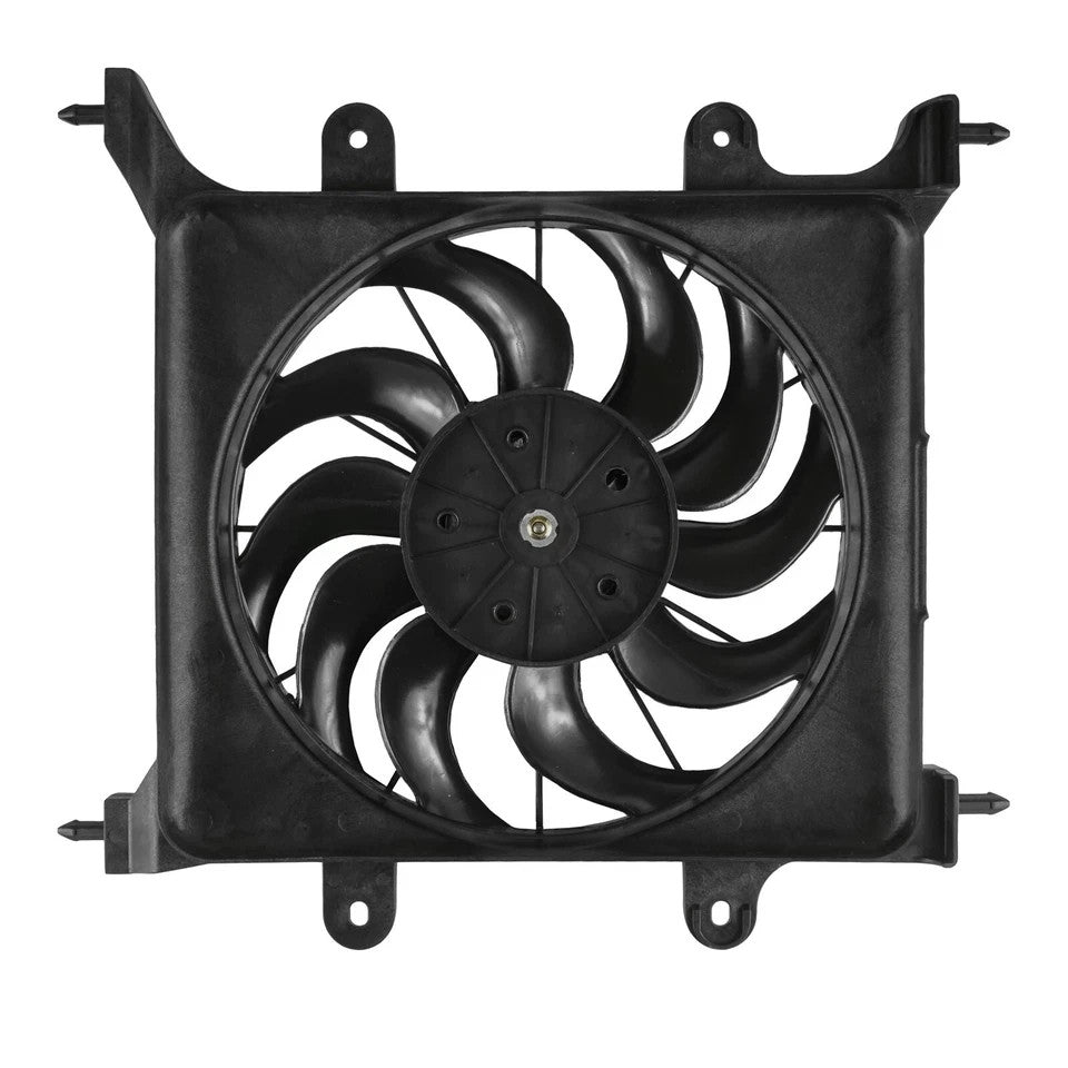 Caltric Radiator Fan With Shroud Assembly For Polaris Ranger 500 2017-2022