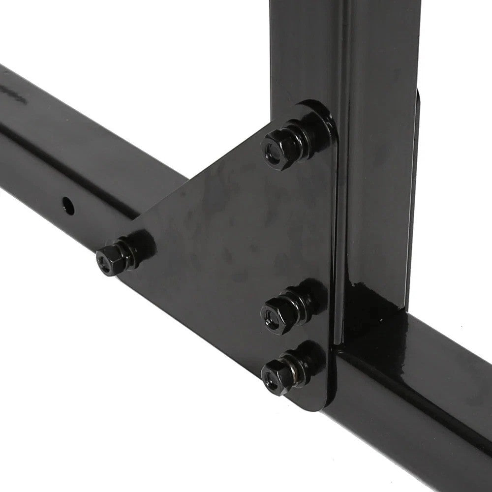 HECASA Motorcycle Trailer Carrier Tow Hitch Rack Motorcycle Carrier Black