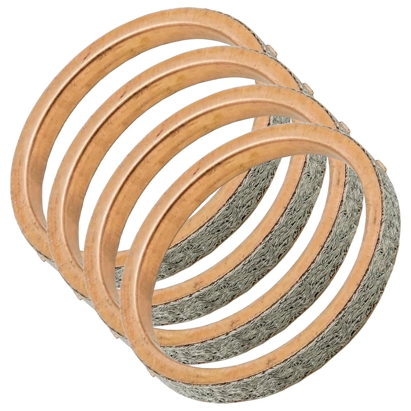 4 Exhaust Muffler Pipe Gaskets for Suzuki GSX-1300R Hayabusa 1999-2009 2011-15