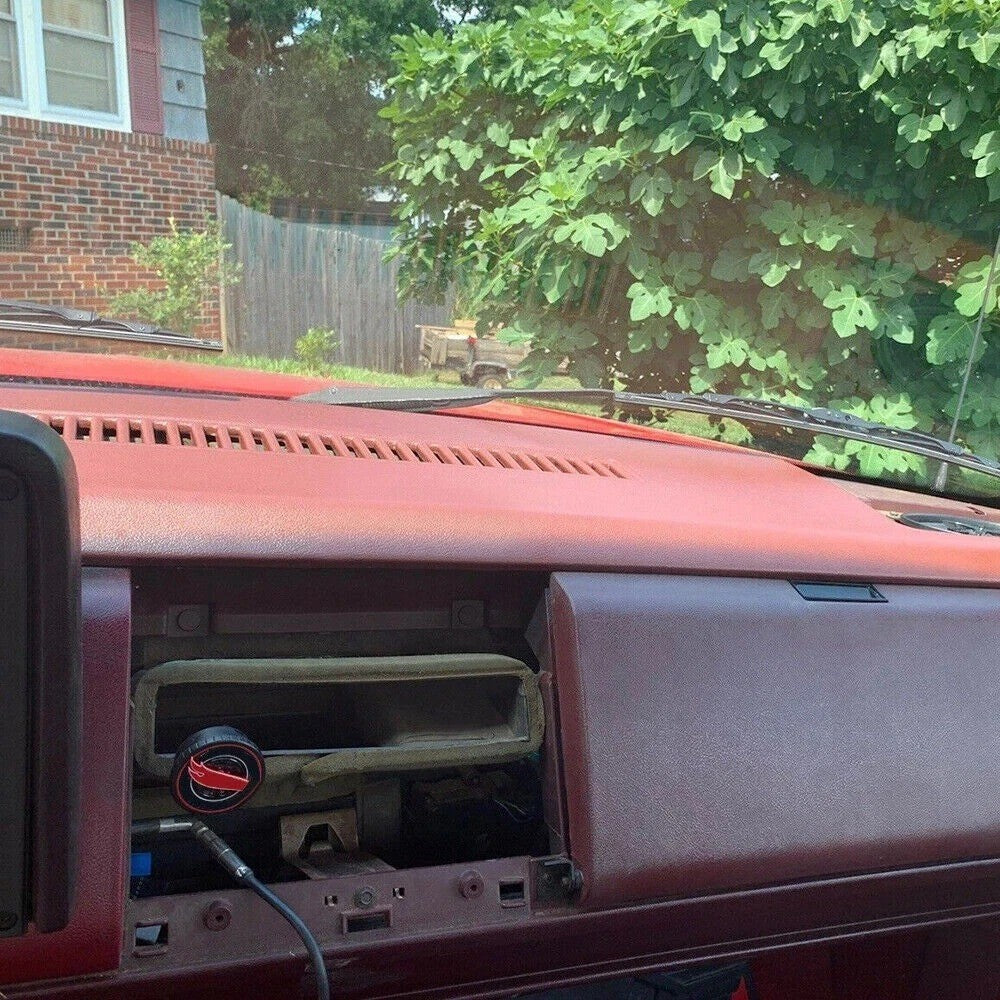Molded Dash Cover Overlay For 88-94 Chevy GMC Sierra Silverado C1500 in GARNET
